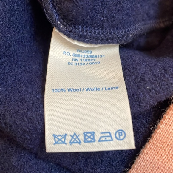 Boden Navy and Pink Cardigan Sweater - Picture 7 of 12